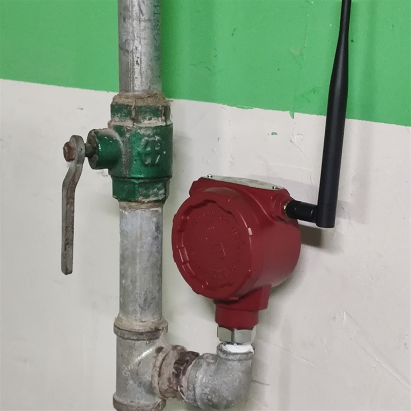 wireless LoraWan pressure transmitters for gas project